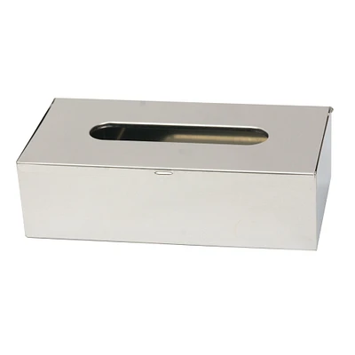 Rectangular Chrome Tissue Box