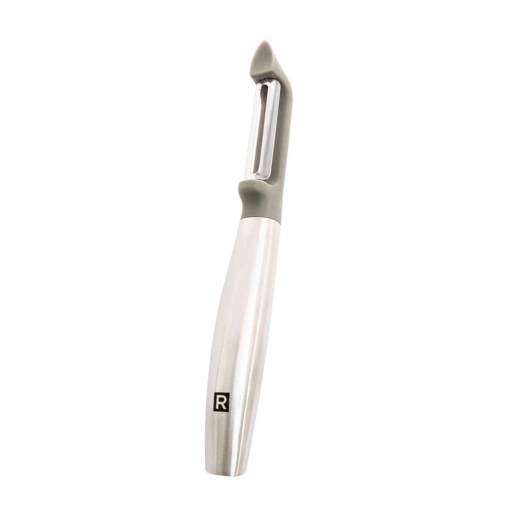 Ricardo Straight Handle Peeler in Stainless Steel and Nylon