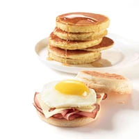 Set of 2 Ricardo Silicone Reversible Egg and Pancake Ring