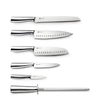 8-Piece Ricardo Knife Set with Rotating Block