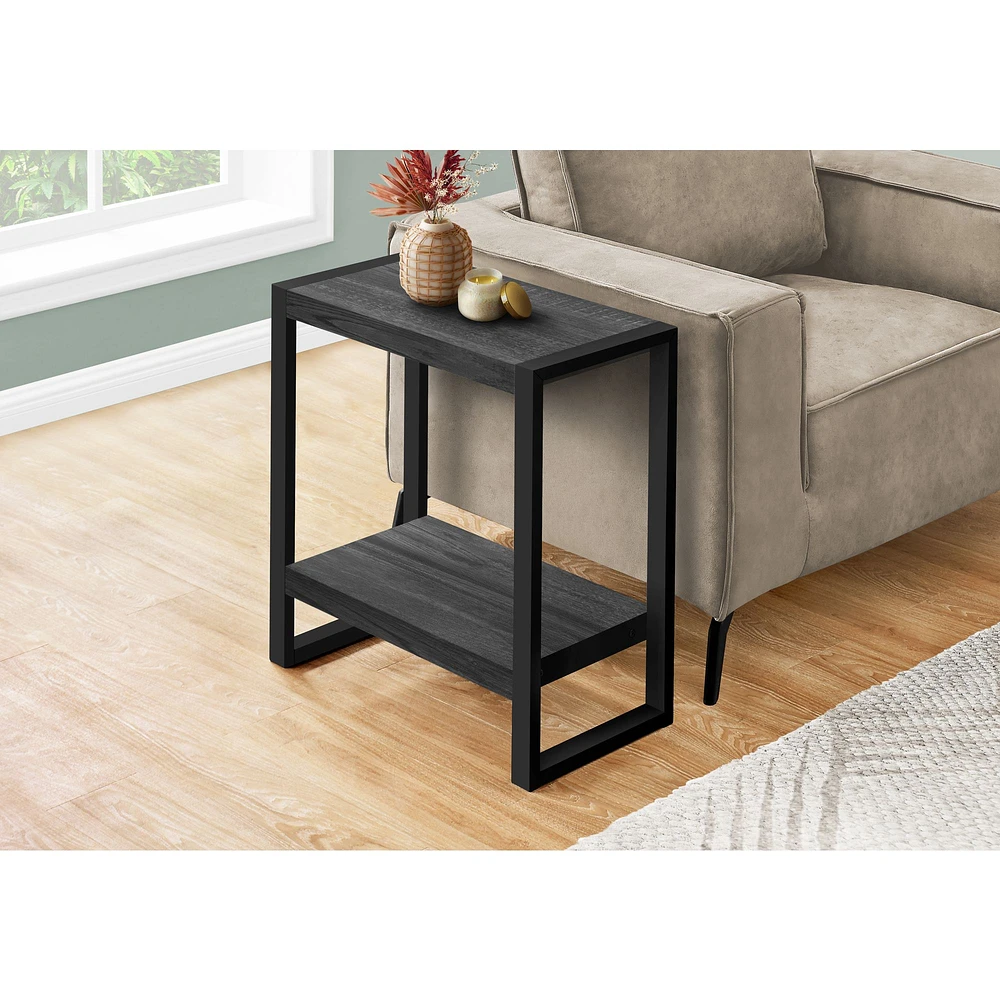 Roxy Black Accent Table