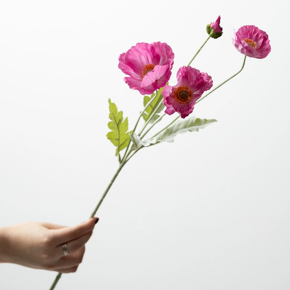 Poppy Stem 6x5x25 - Pink