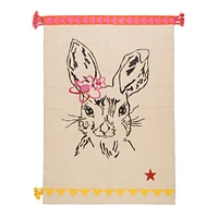 100% Wool Circus Bunny Rug - Beige