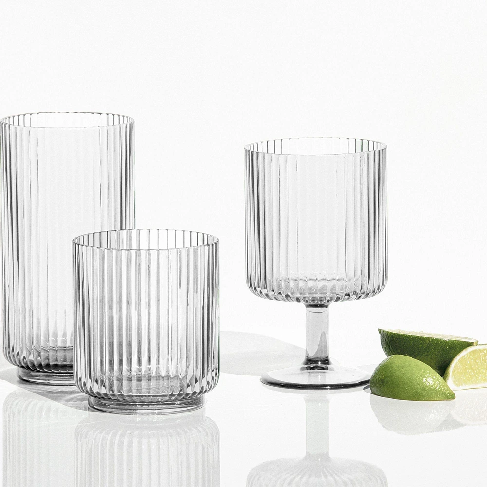 Mesa Stacking Goblet 15oz-Clear