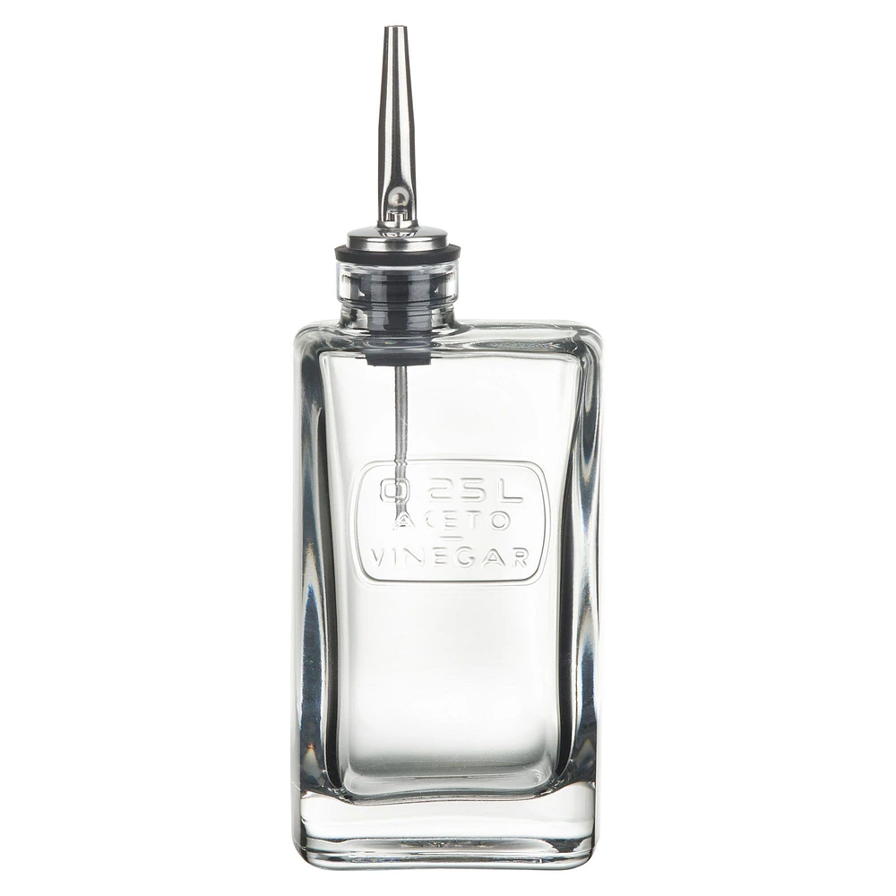 Vinegar Glass Bottle - Clear