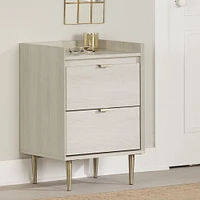 Hype End Table Winter Oak by South Shore Furniture