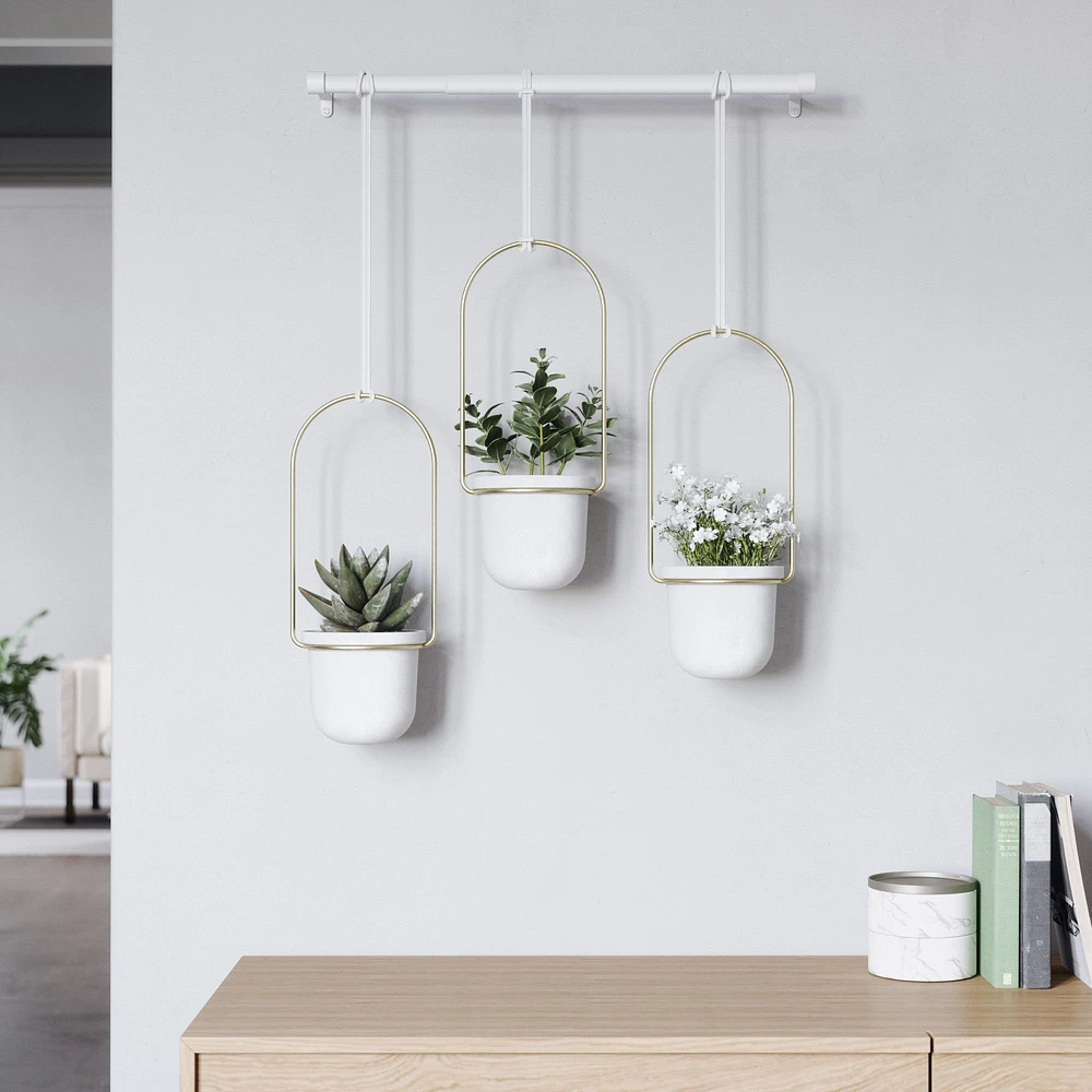 Umbra Triflora Planters