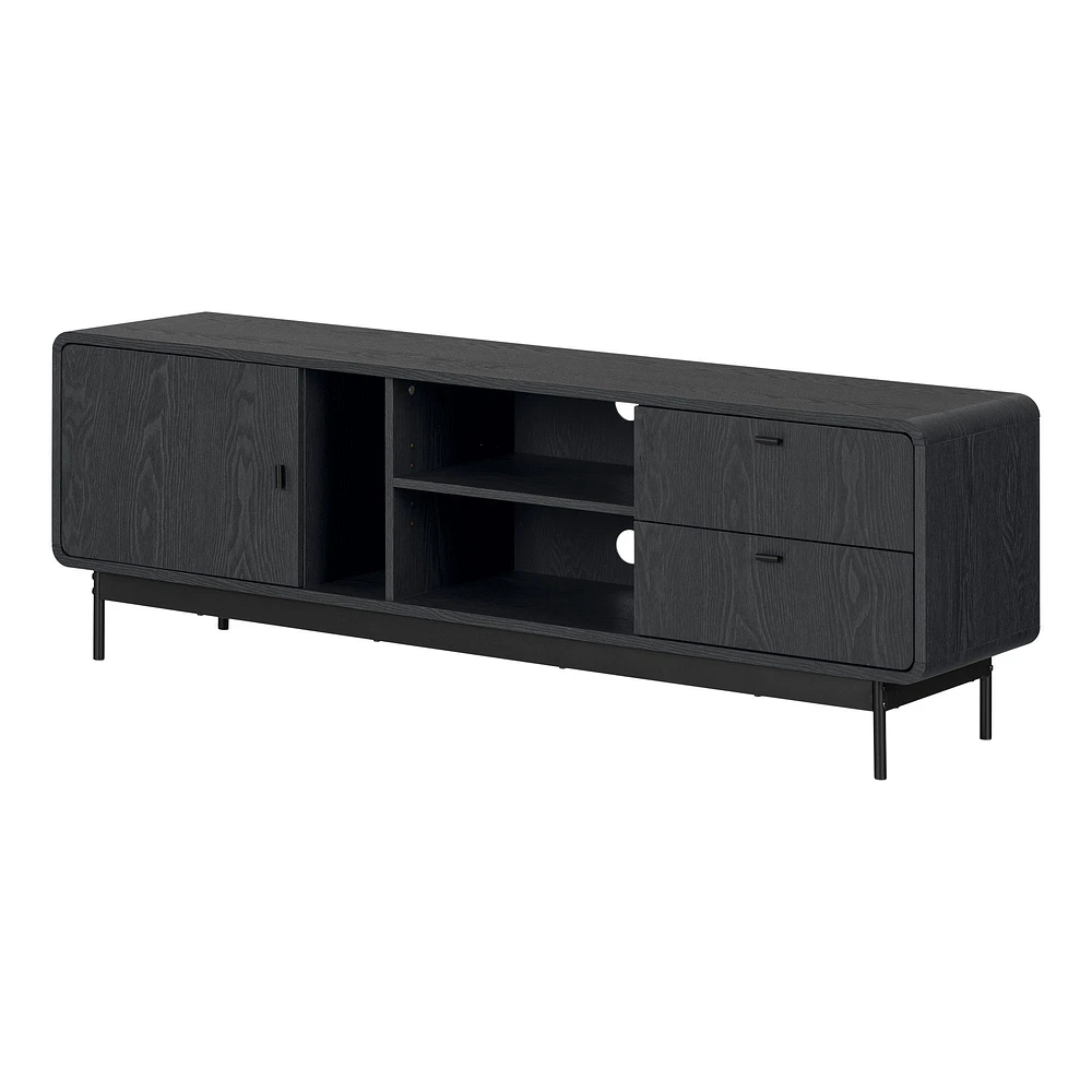 South Shore Furniture Mezzy TV Stand with Door and Drawers