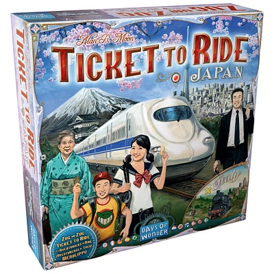 Ticket to Ride Board Game : Map #7 - Japan / Italy