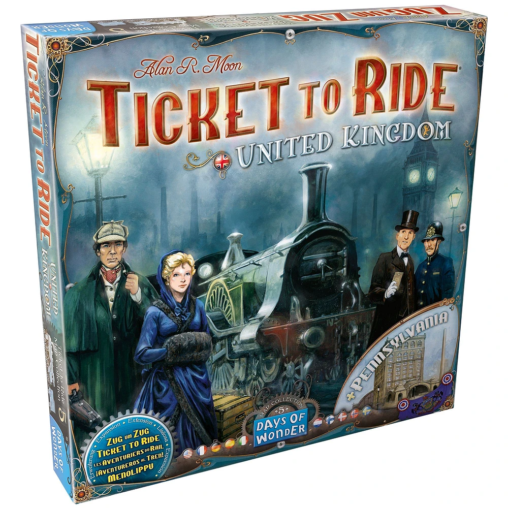 Jeu de société « Ticket to Ride: Map #5