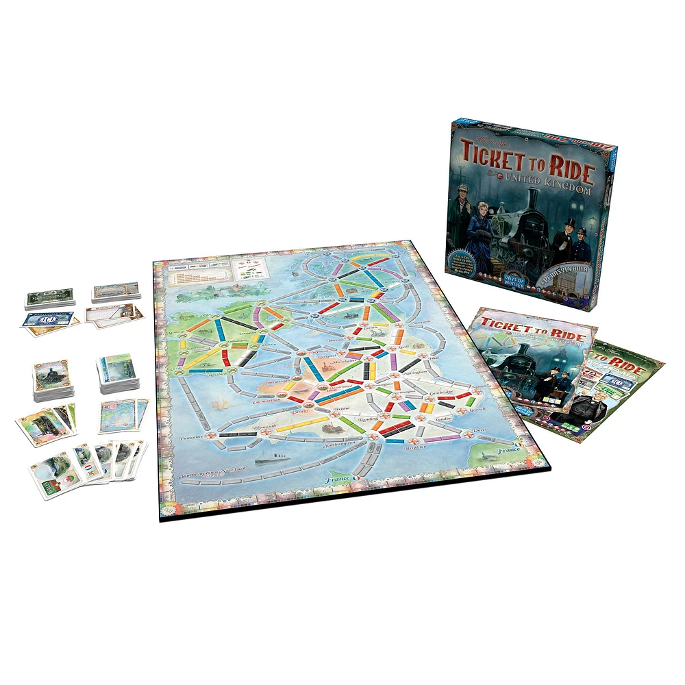 Jeu de société « Ticket to Ride: Map #5