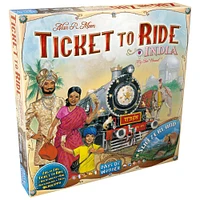 Ticket to Ride Board Game : Map #2 - India / Switzerland