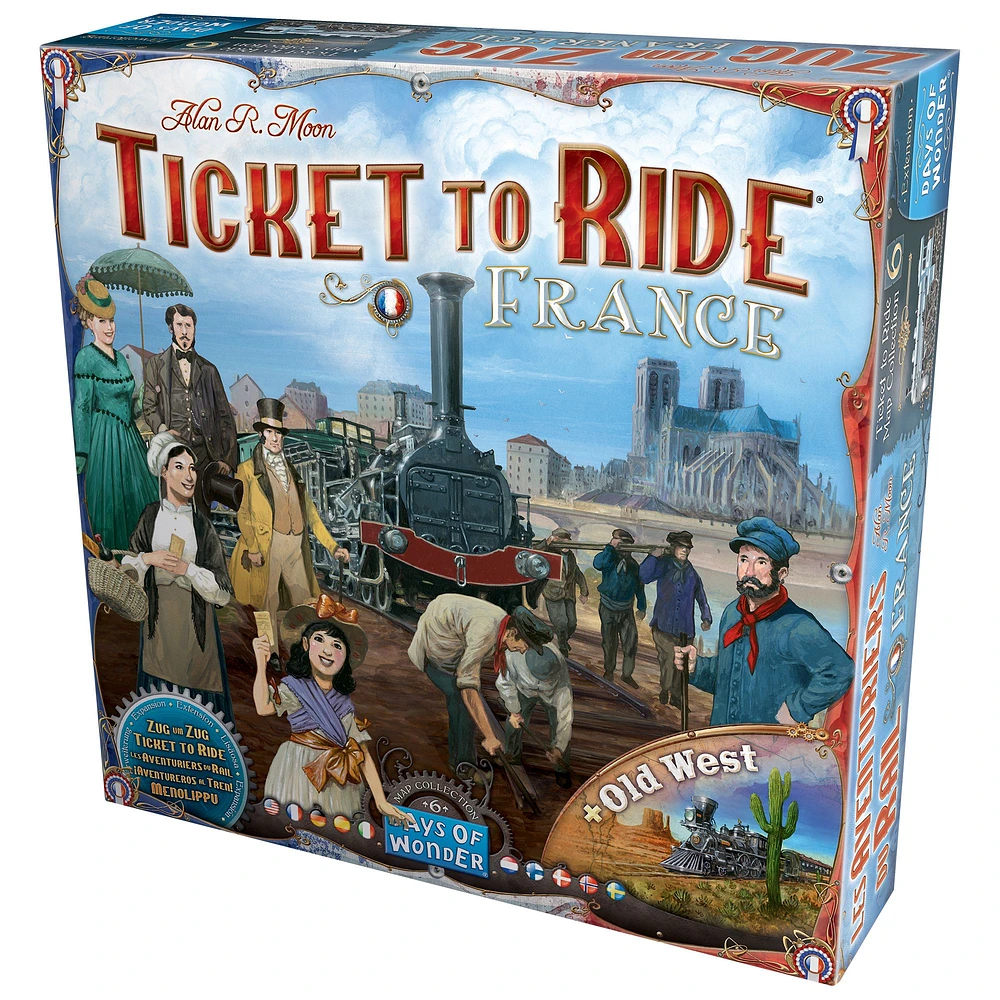 Jeu de société « Ticket to Ride: Map #6