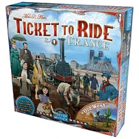 Ticket to Ride Board Game : Map #6 - France / Old West