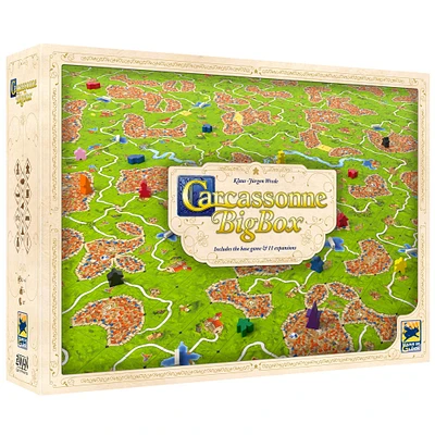 Carcassonne Board Game - Big Box - 2021 Edition 