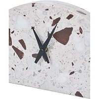 Saga Half Circle Table Clock