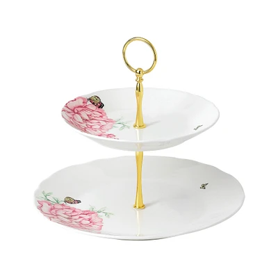 Assiette à gâteau 2 étages Miranda Kerr « Everyday Friendship » par Royal Albert