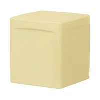 Dalya Square Square Outdoor Side Table Light Yellow by South Shore Furniture