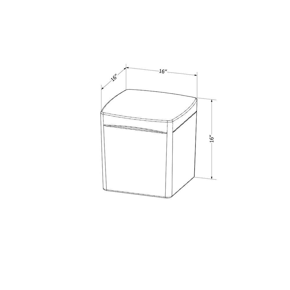 Dalya Square Square Outdoor Side Table Dark Grey by South Shore Furniture