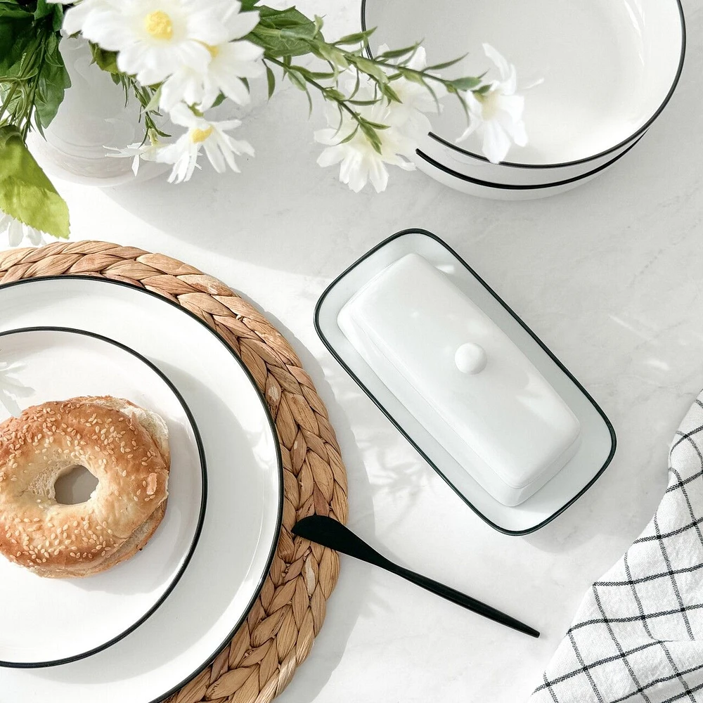 Silhouette Butter Dish by BIA