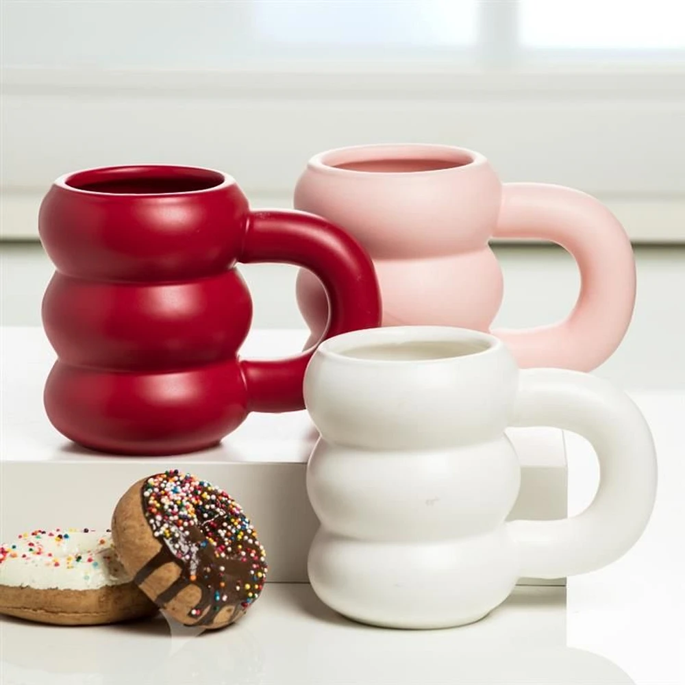 Matte Bubble Mug - Pink