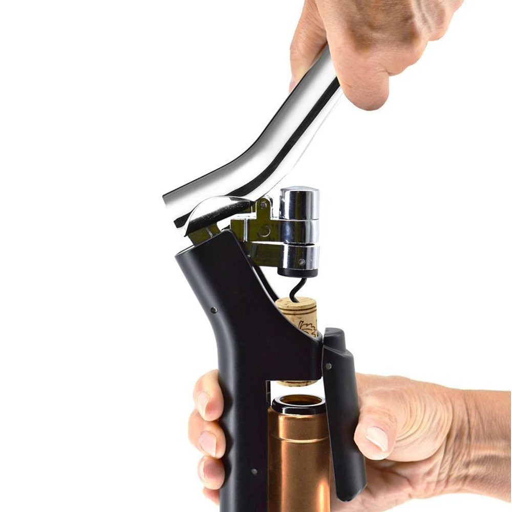 Opera Level Corkscrew Black by Natural Living