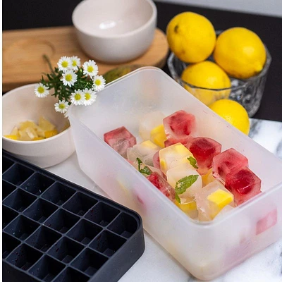 Peak Ice Cube Box & Tray Set by W&P