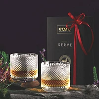 Krosno Perfect Serve Whiskey Set - Dotted