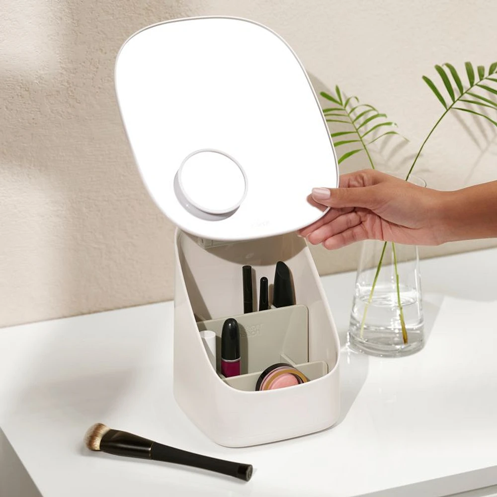 Viva Mirror and Cosmetic Organizer By Joseph Joseph