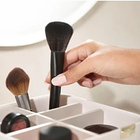 Cosmetic Organizer with Drawer - Cream