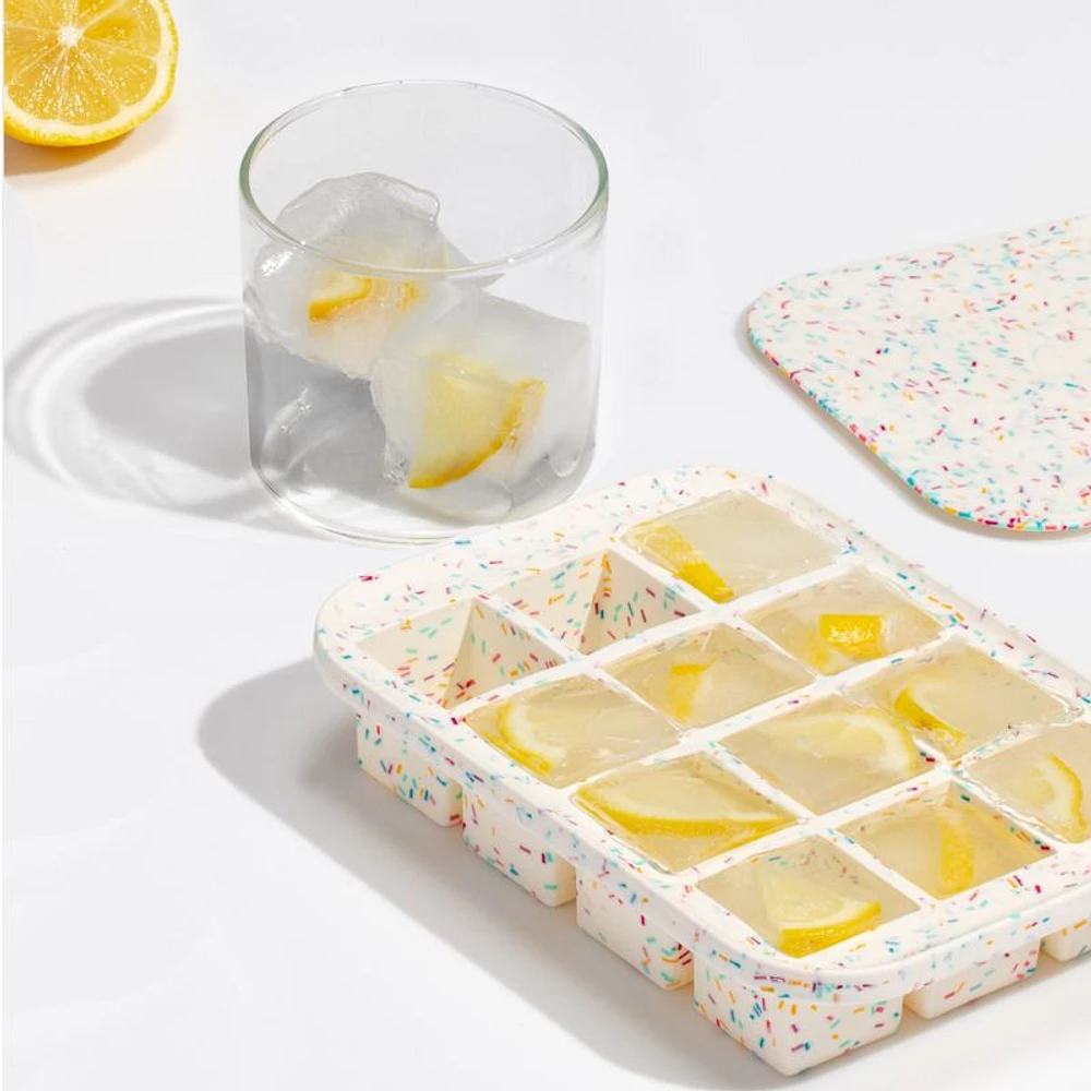 W&P Peak Everyday Ice Tray with Lid - 12 cubes