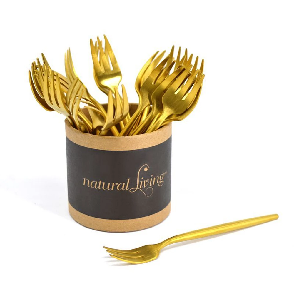 Small Gold Fork by Natural Living