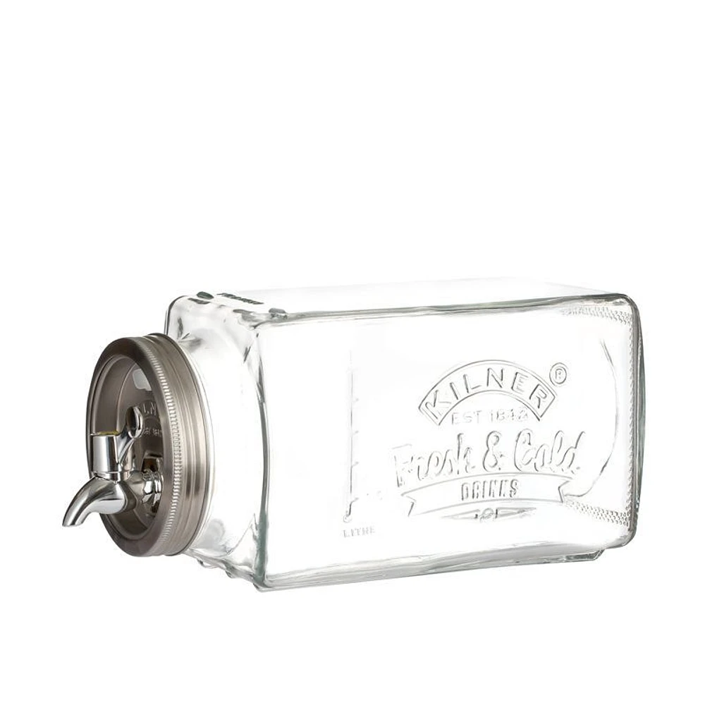 Fridge Drink Dispenser, 3L by Kilner