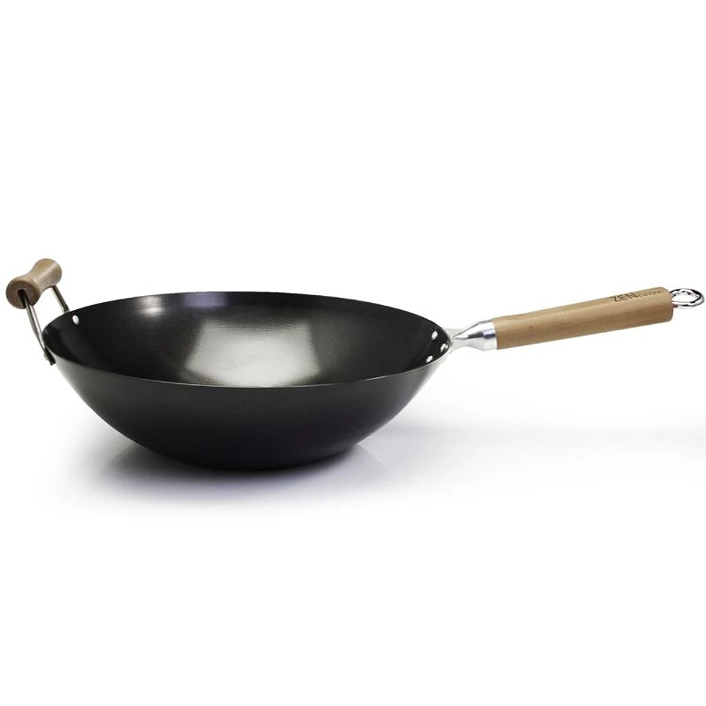 Wok antiadhésif 35 cm par Zen Cuizine