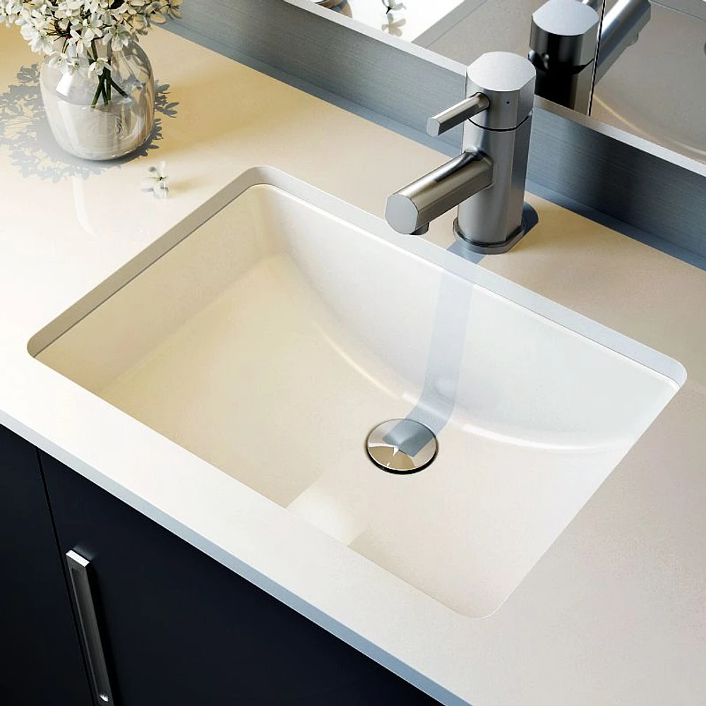 Fyre Undermount Ceramic Basin