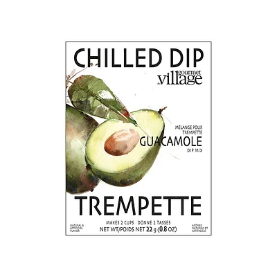 Cold Dip Guacamole Recipe Box by Gourmet du Village