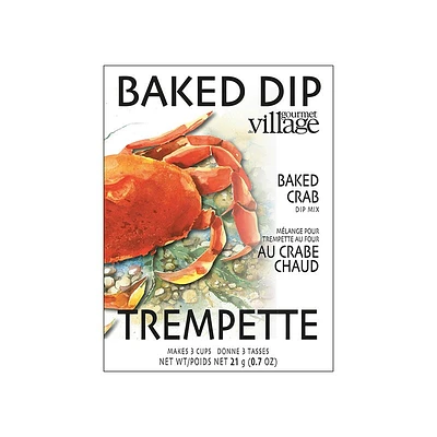 Hot Dip Crab Recipe Box by Gourmet du Villae