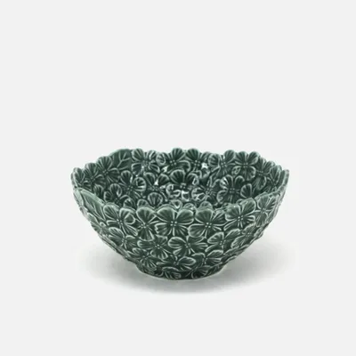 Bouquet serveware collection by bia - bouquet teal bowl by bia