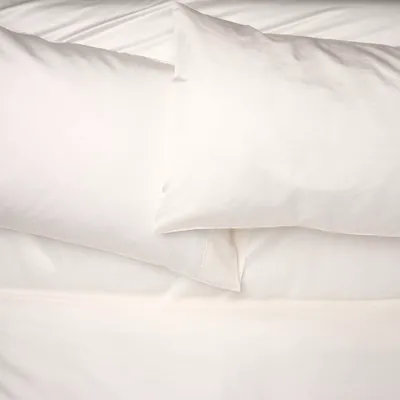 Cotton x silk duvet cover & pillow shams by smartsilk