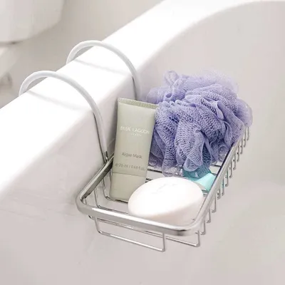Soap & sponge bathtub caddy