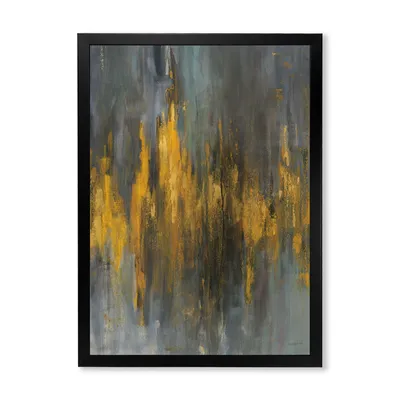 black and gold glam abstract 