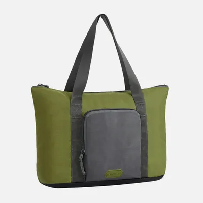 Travelon packable insulated tote 5l - olive