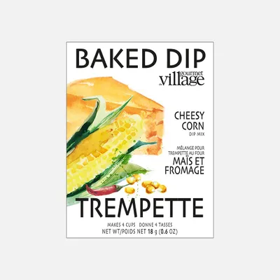 Cheesy corn baked dip mix by gourmet du village