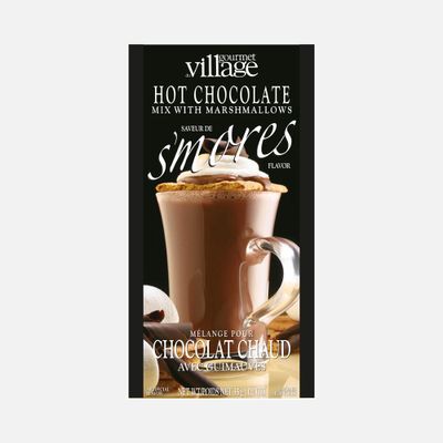 Hot chocolate drink collection by gourmet du village - s'mores hot chocolate mix