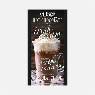 Mini hot chocolate mix-irish cream flavor by gourmet du village