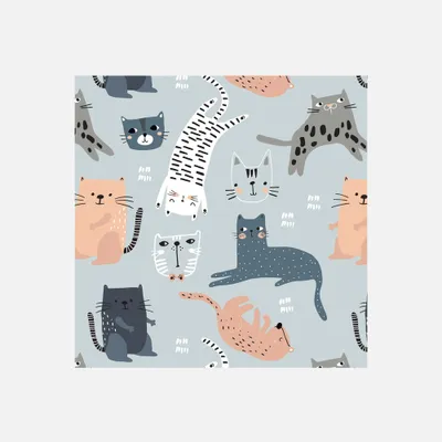 Pack of 20 cat luncheon napkins