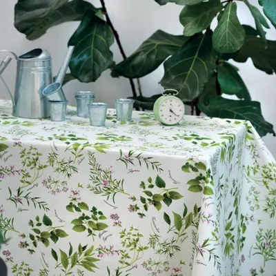 Herb tablecloth by dolce vita