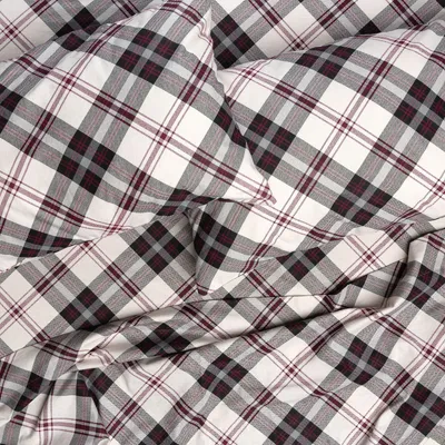 Holiday plaid flannel sheet set - holiday flannel sheet set