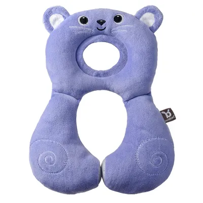 Total support headrest mouse (1-4 year) - purple