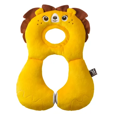 Total support headrest lion (1-4 year) - yellow